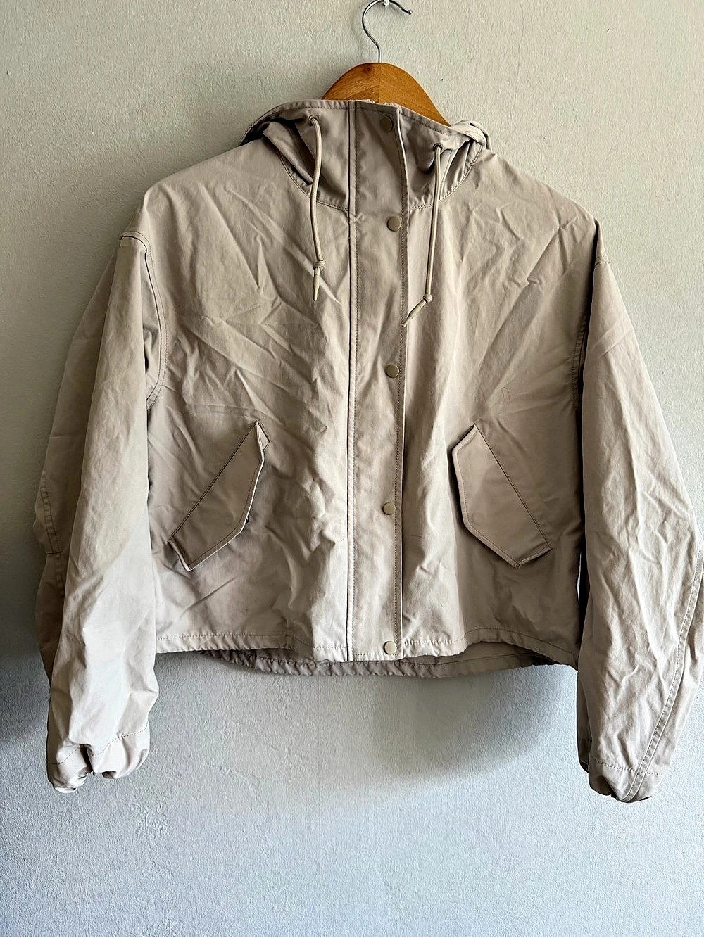 Uniqlo Cotton Blend Short Parka